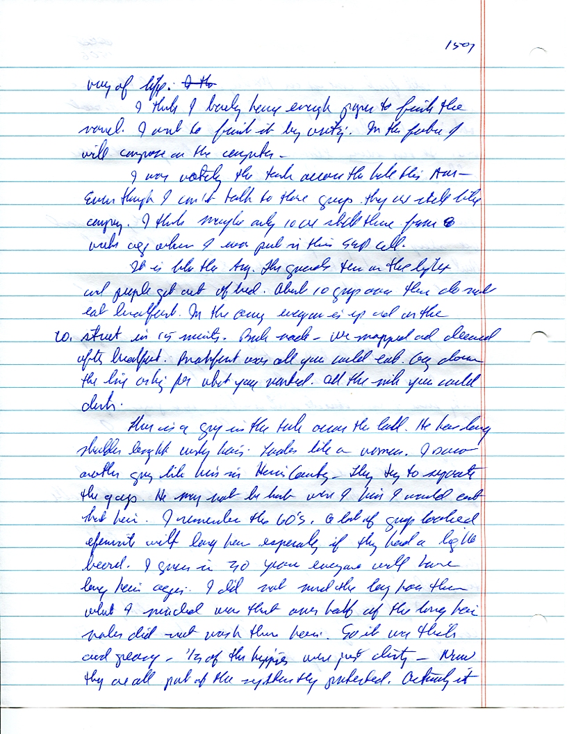 Dr John WorldPeace 2008 Prison Journal